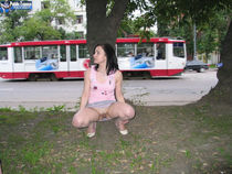 Marcela spreading legs